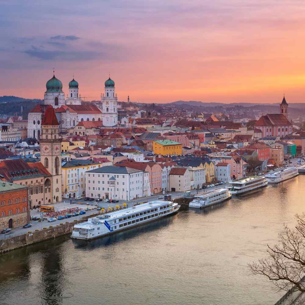 Поезда из Мюнхен в Passau